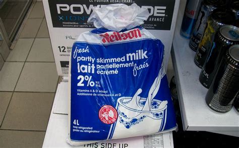 what is bagged milk.